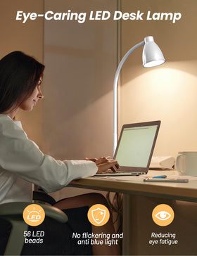 BOHON LED desk lamp dim knob controls brightness precisely
