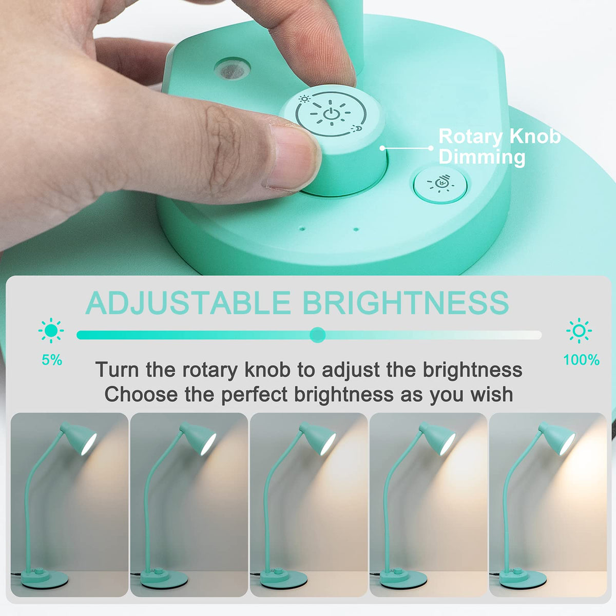 BOHON lamp displays natural white and warm color modes