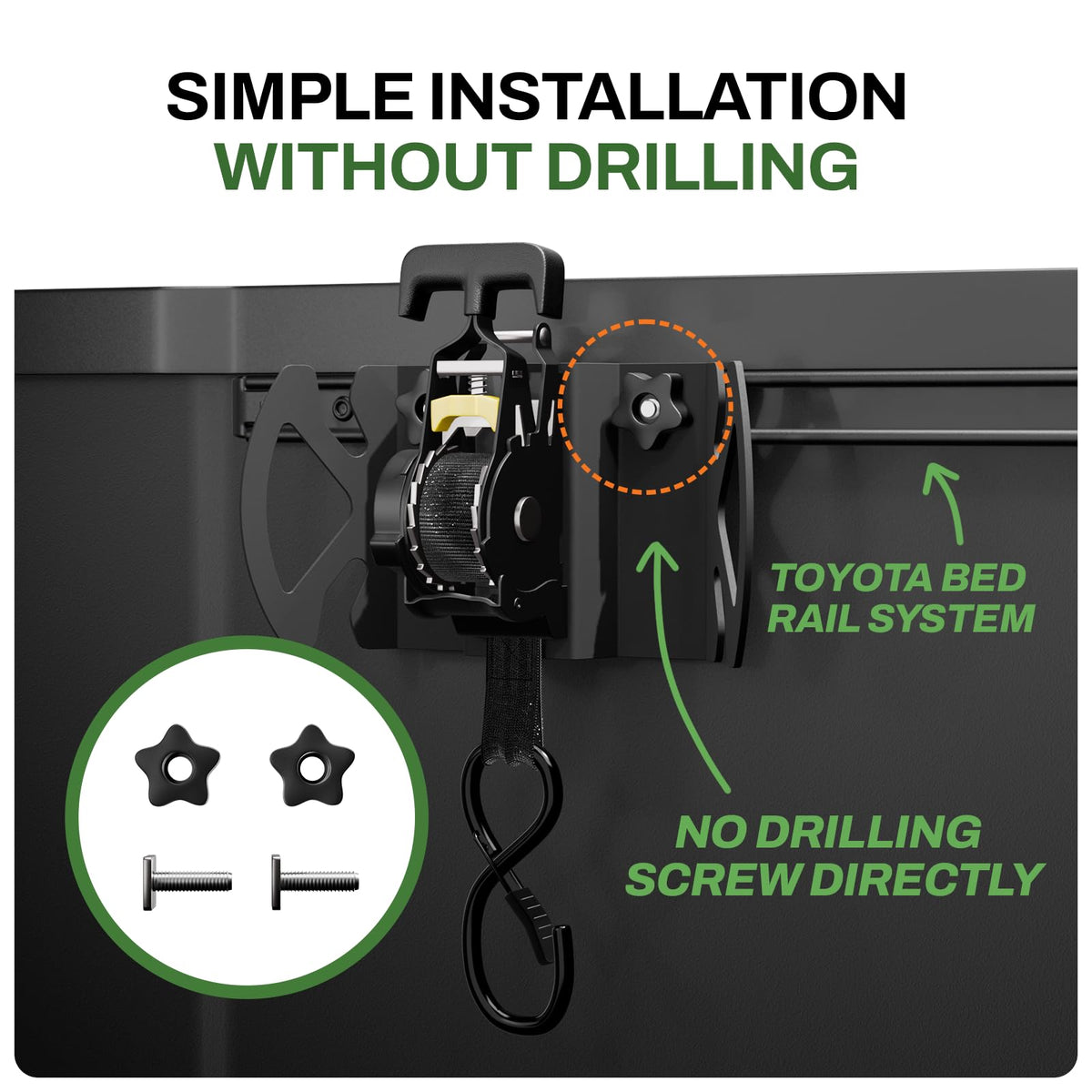 Bohua auto-retract keeps straps neat and tangle-free