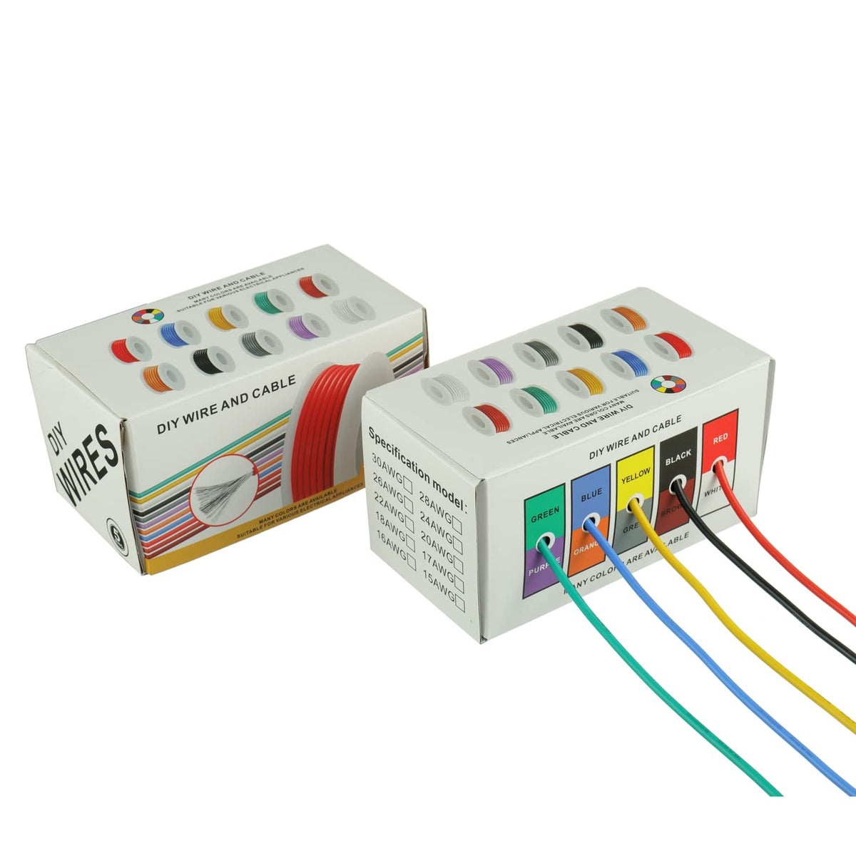 BOJACK 16AWG silicone blue wire shown for robust performance in tough settings.