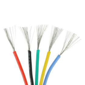 BOJACK 24AWG silicone wire green for quick identification in builds.