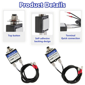 BOJACK fuse tester top reset button supports quick recovery after a test