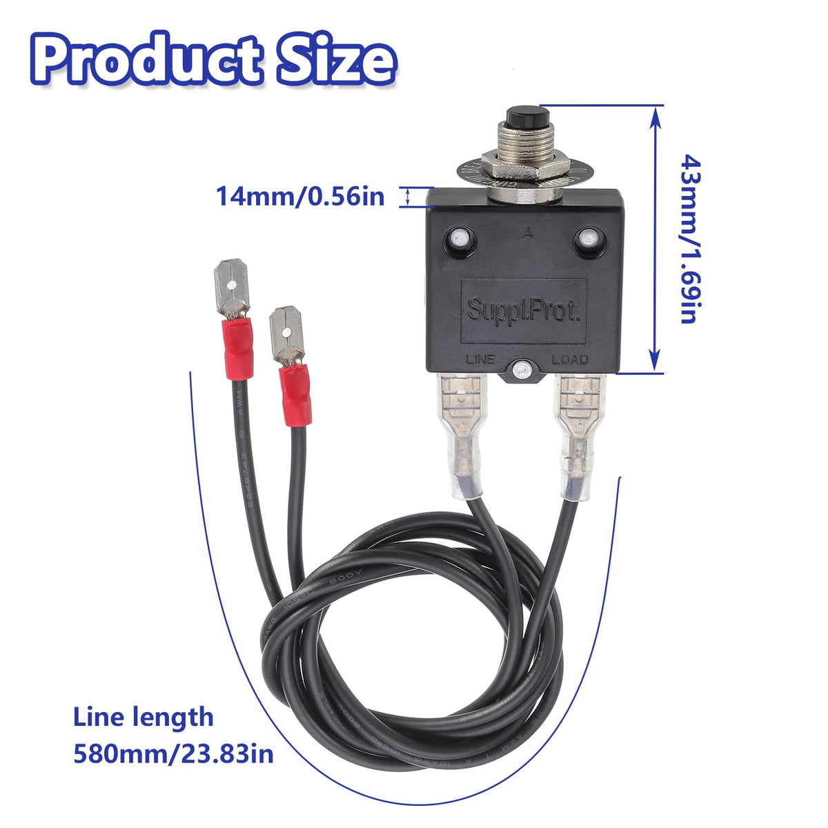BOJACK fuse tester wires with 250 terminals enable secure, reliable test connections