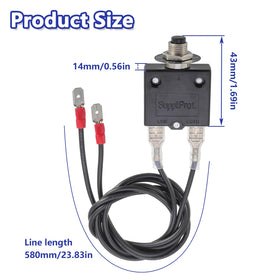 BOJACK fuse tester wires with 250 terminals enable secure, reliable test connections