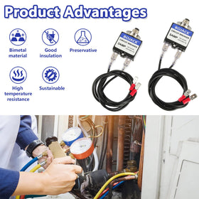 BOJACK HVAC panel use shows compatibility with central AC and appliances