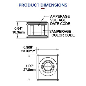 BOJACK IP66 waterproof fuse offers ignition protection for outdoor installations.