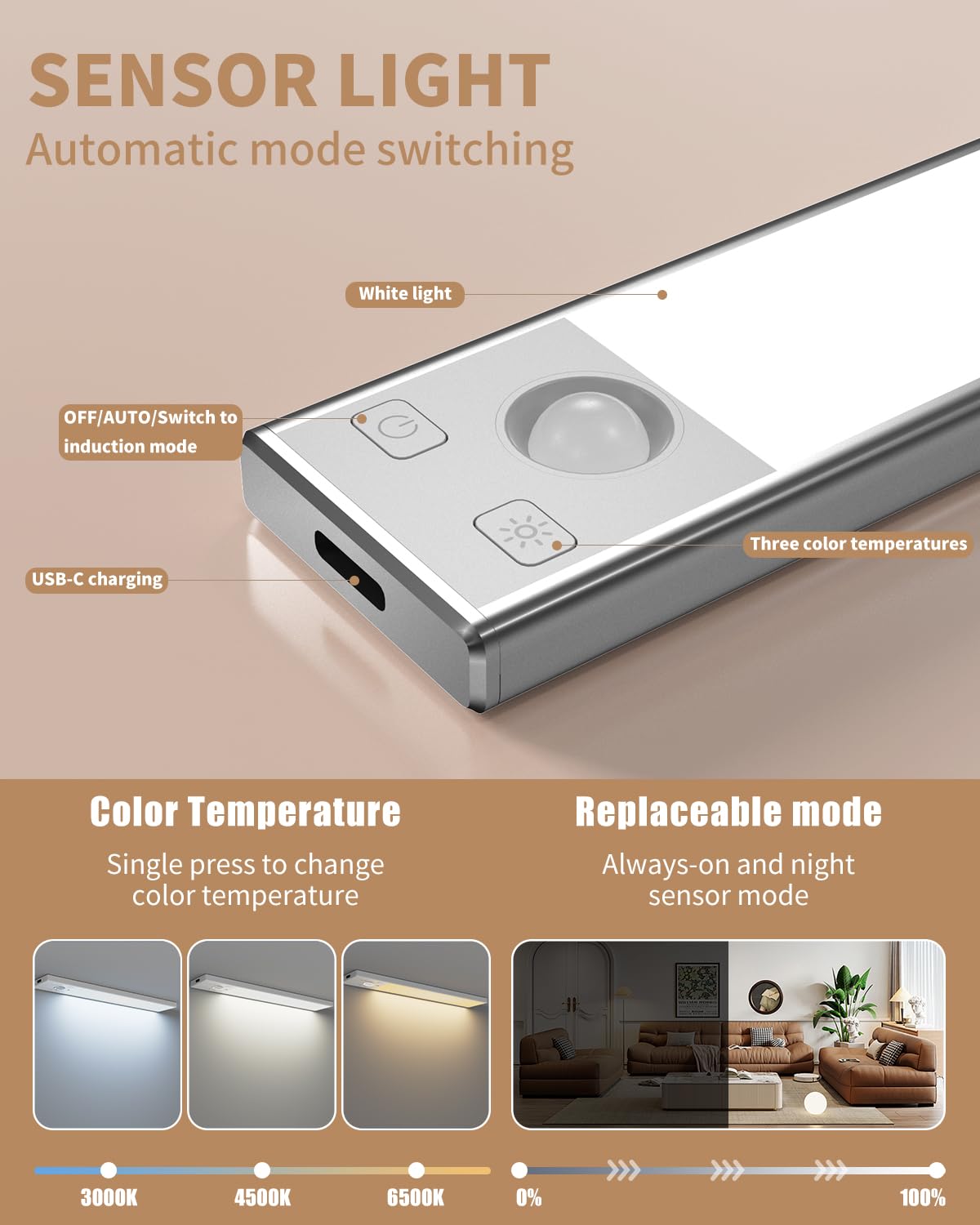 BojiaLighting offers warm, neutral, and cool tones for any task.