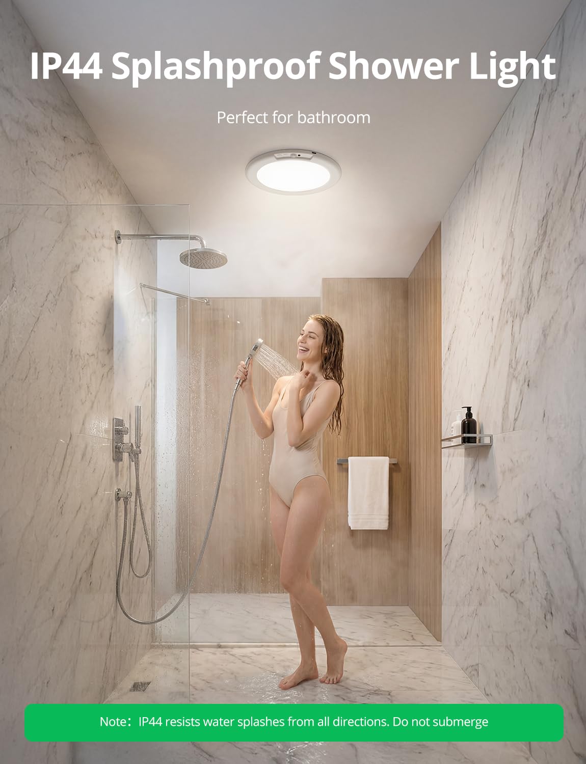 Bojim 3CCT dimmable light with warm neutral cool options.