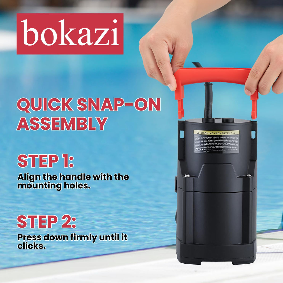 Bokazi thermal overload protection helps prevent overheating during use.