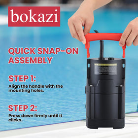 Bokazi thermal overload protection helps prevent overheating during use.