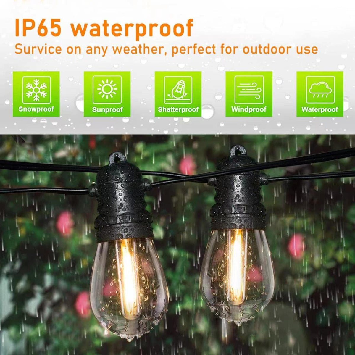 UL listed Bokoiuu bulbs for safe indoor and outdoor use