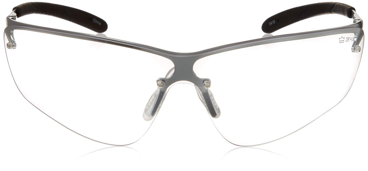 Bollé Silium eyewear with clear lens for enhanced visibility and safety