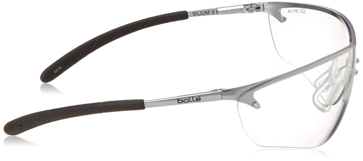 Bollé Silium eyewear showing non-slip temples for secure wear