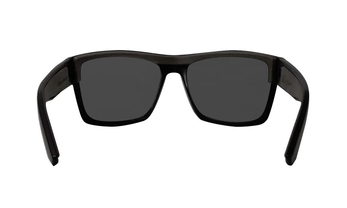 BOMBER safety glasses designed for a secure, comfortable fit.