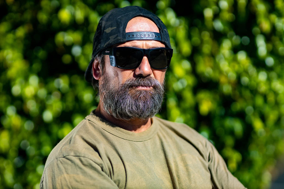 BOMBER safety glasses with durable frames for demanding tasks.
