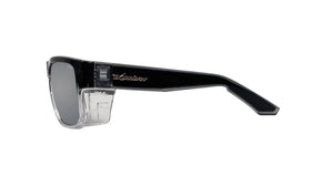 BOMBER safety glasses gray foam lining offer cushioned wear during long tasks