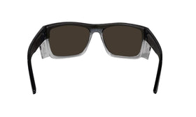 BOMBER safety glasses removable side shields adapt to different environments