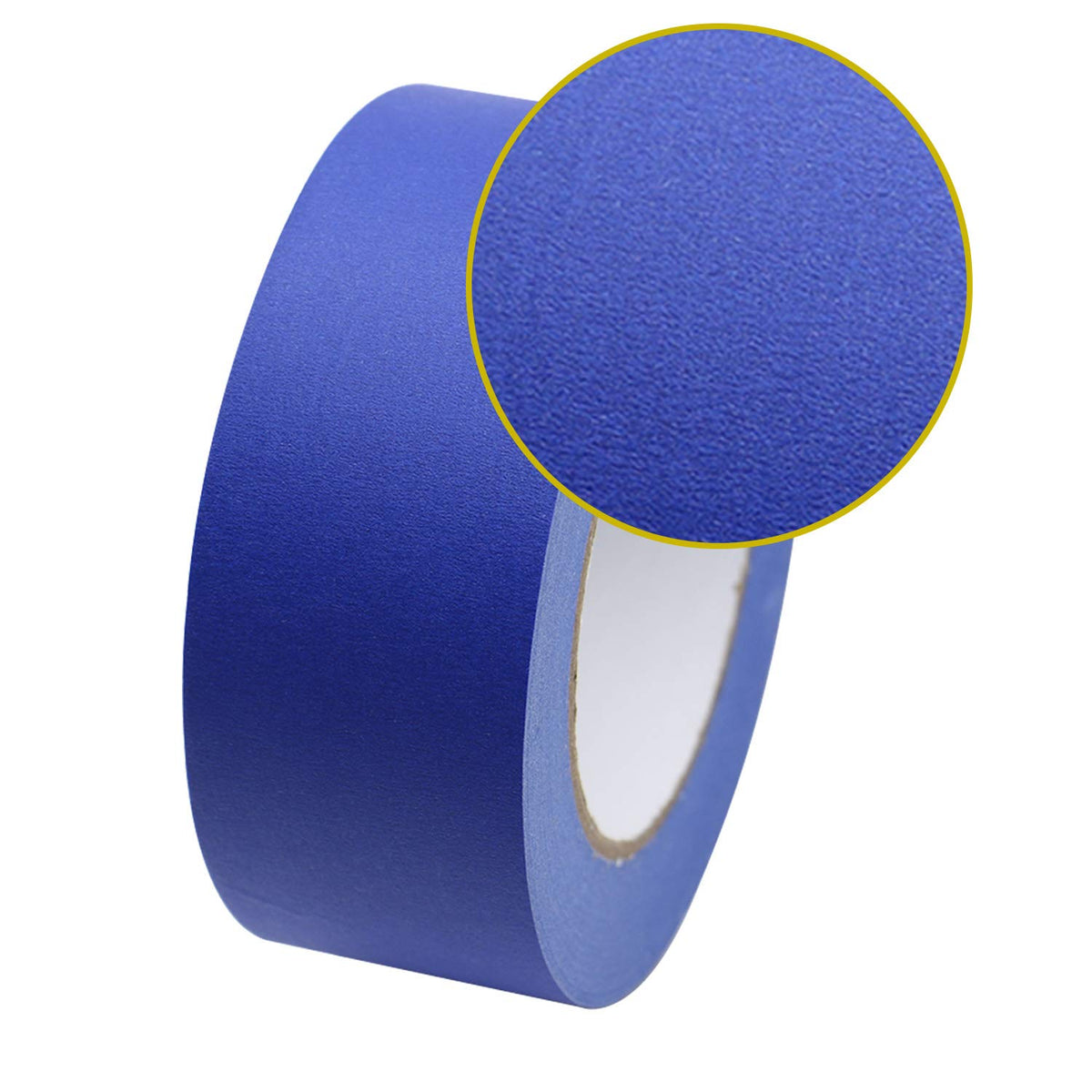 BOMEI PACK blue painters tape 2 inch roll covers wide masking for walls and furniture