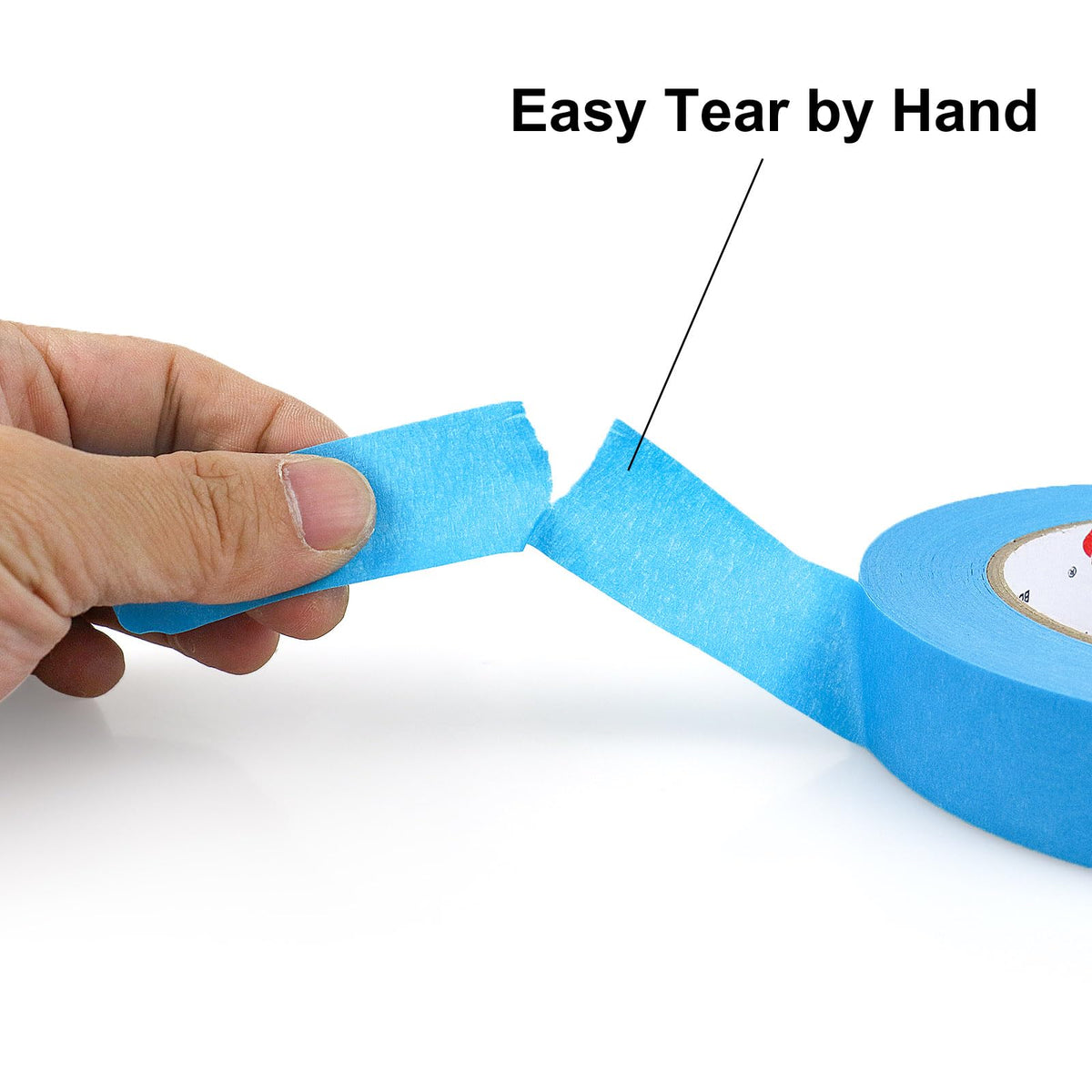 BOMEI PACK medium-adhesion painter's tape balances hold and cleanup.