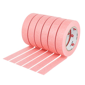 BOMEI PACK pink painter's tape roll creates clean, sharp edges on walls.