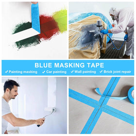 BOMEI PACK sky-blue tape edge-precision for sharp borders.