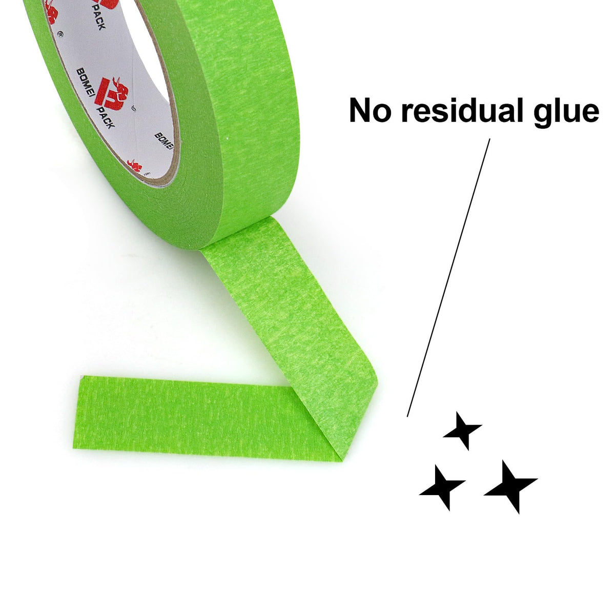 BOMEI PACK UV-resistant tape for outdoor masking tasks.