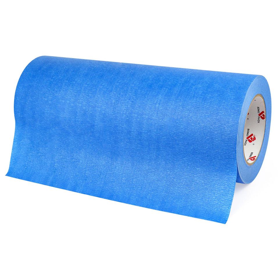 BOMEI PACK wide blue painters tape on a build platform for easy 3D printing
