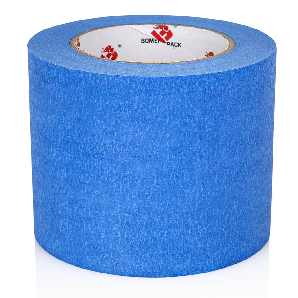 BOMEI PACK wide blue painter's tape for bed coverage during 3D printing