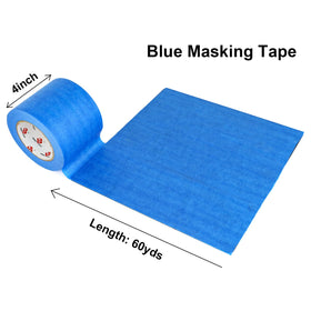 BOMEI PACK 4in-wide tape leaves no residue after removal on common surfaces