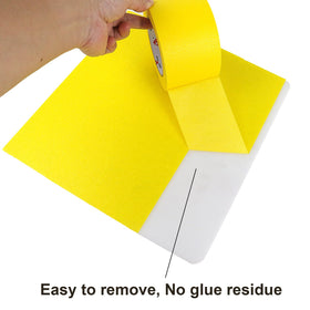 BOMEI PACK UV-resistant yellow tape protects edges outdoors.