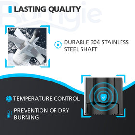BOMGIE pump with thermal overload protection for safe operation
