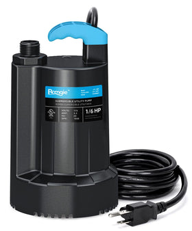 BOMGIE submersible water pump 1850GPH in action for quick drainage.