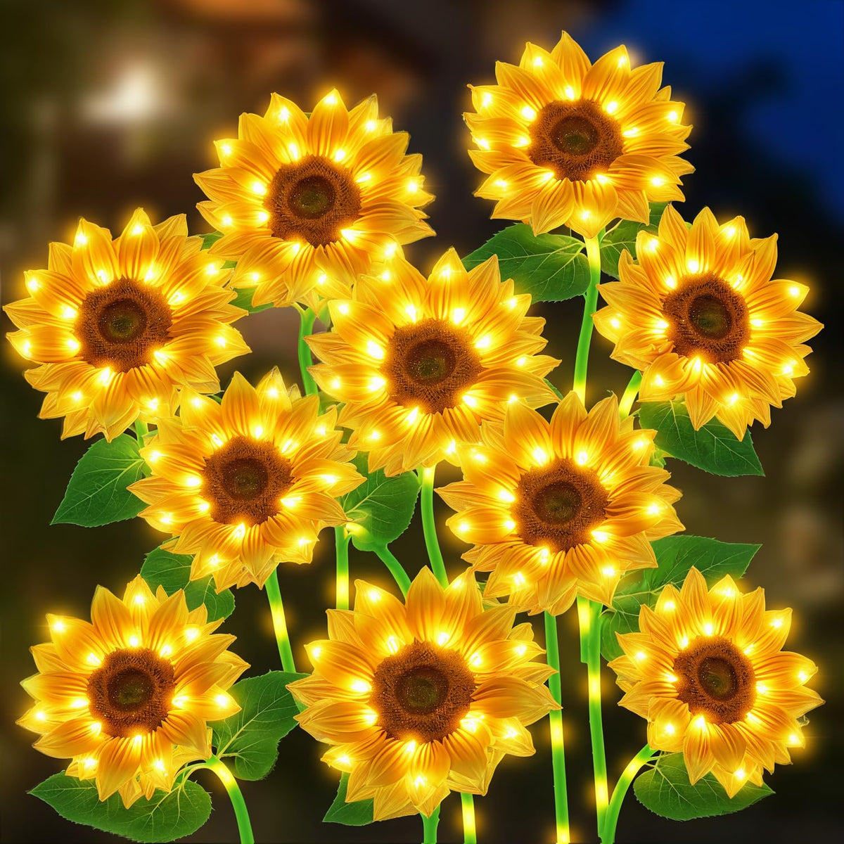 BOMIER adjustable flower lights allow angle and position tweaks.