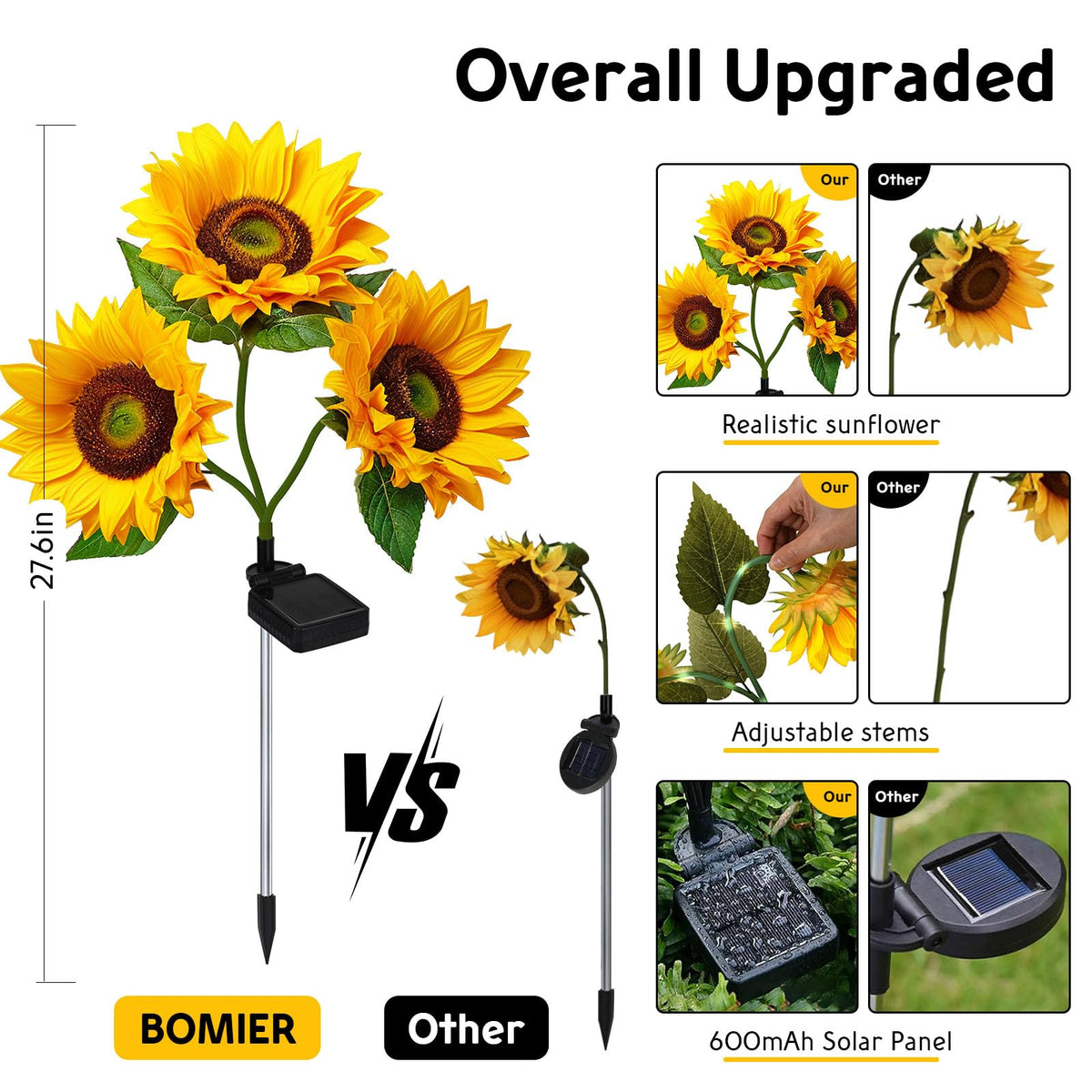 BOMIER decorative lights create cozy garden ambiance for evenings outdoors.