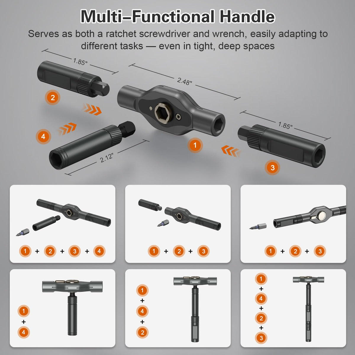 Bomivoi 32-piece S2 steel bits for electronics and furniture projects