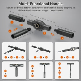 Bomivoi 32-piece S2 steel bits for electronics and furniture projects
