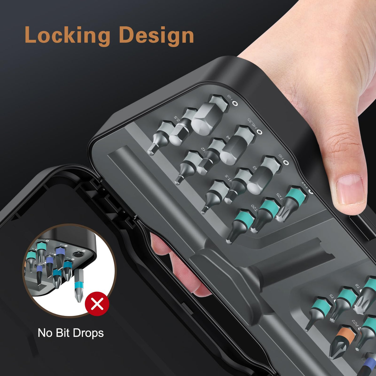 Bomivoi lightweight aluminum handle emphasizes durability and comfort