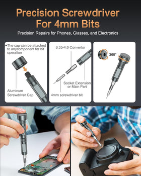 Bomivoi ergonomic ratcheting handle enables precise control