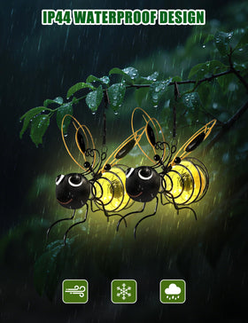 BomKra Bee Light IP44 Waterproof withstands rain for year-round garden use