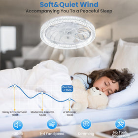 BomKra ultra-quiet operation suitable for bedrooms.