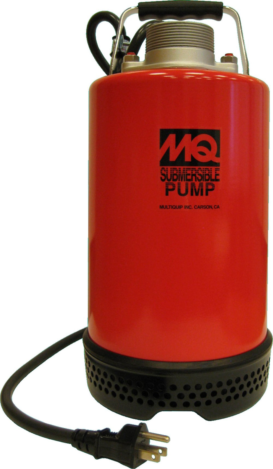 Bon Submersible Electric Pump front view shows durable cast aluminum housing for portable dewatering