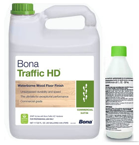 Bona Traffic HD Satin bottle pour showing controlled flow for even coverage