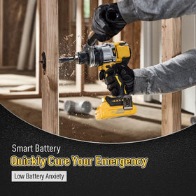 Bonacell 3.5Ah DeWalt 20V battery storage case keeps batteries organized