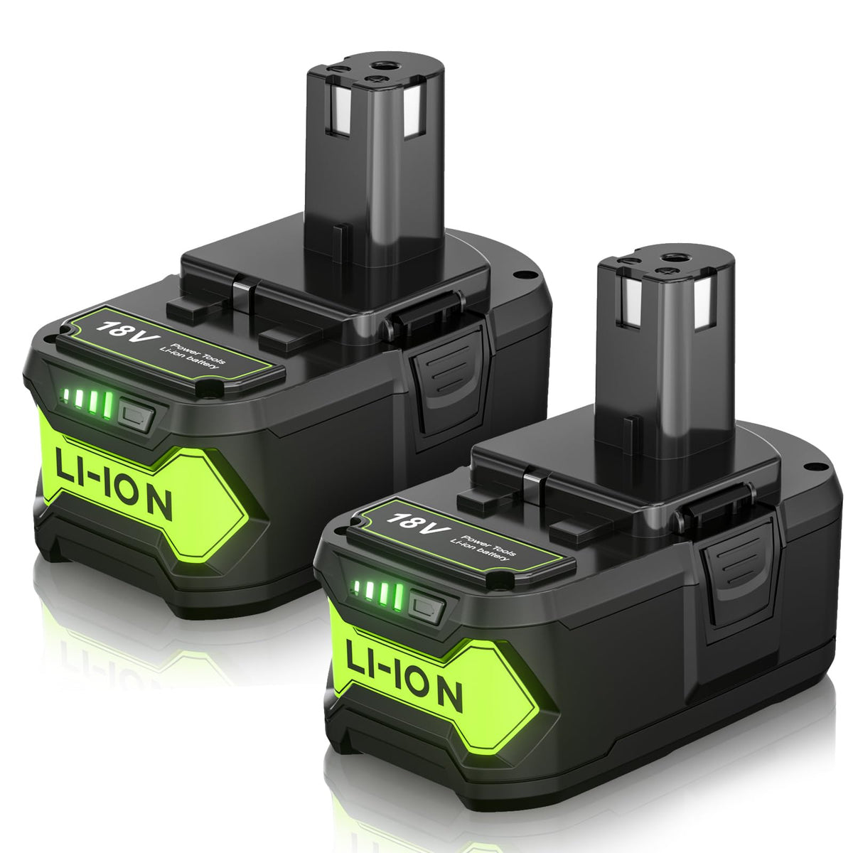 Bonacell 8.0Ah P108 exterior battery for extended cordless runtimes.