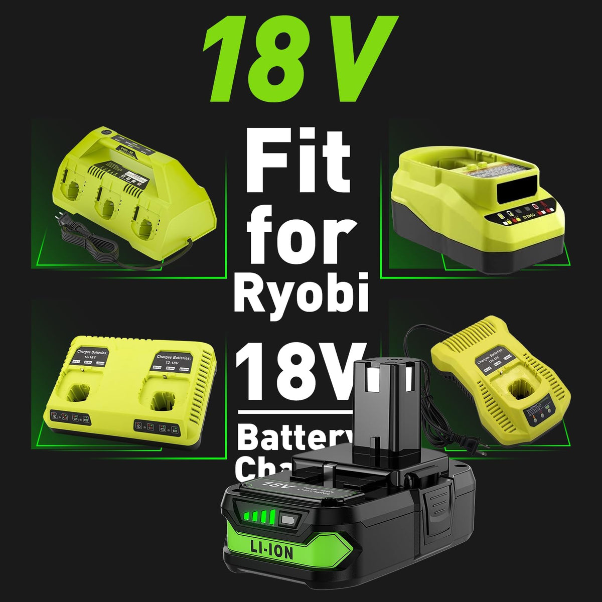 Bonacell CE, FCC, PSE, ROHS certified battery and charger quality.