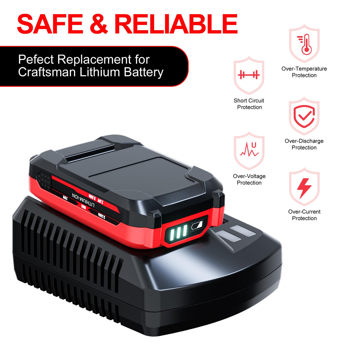 Bonacell lithium-ion cells deliver reliable performance and long life.