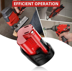 Bonacell M12 battery compatibility with Milwaukee tools emphasized
