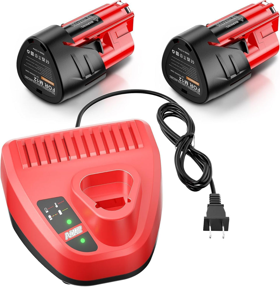 Bonacell M12 battery pack front view showing 3.5Ah capacity
