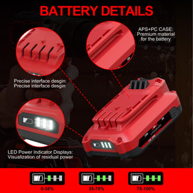 Bonacell smart protection chip guards against overcharge and overheating.