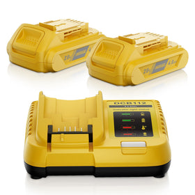 Bonacell upgraded 4.0Ah battery front view for extended runtime.